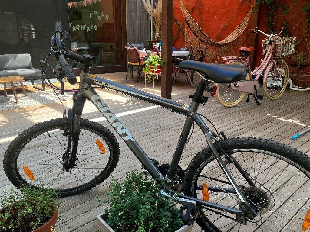 Fiets mountainbike man, Fietsen en Brommers, Ophalen, Gebruikt, Meer dan 20 versnellingen, Giant