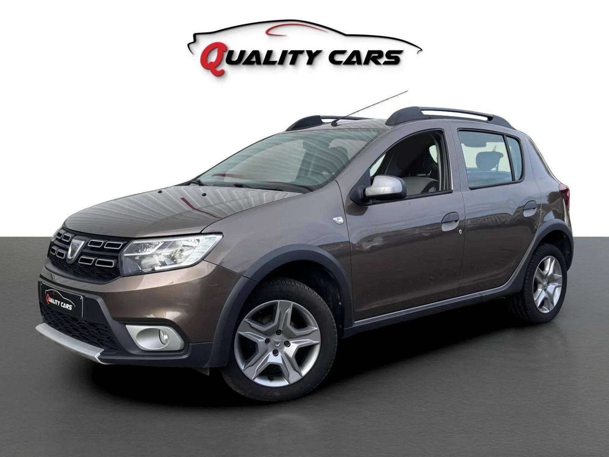 Dacia Sandero Stepway 0.9 TCE | 90PK | NAVI | Euro6b | Garan, Auto's, 898 cc, Zwart, Bedrijf, 5 deurs