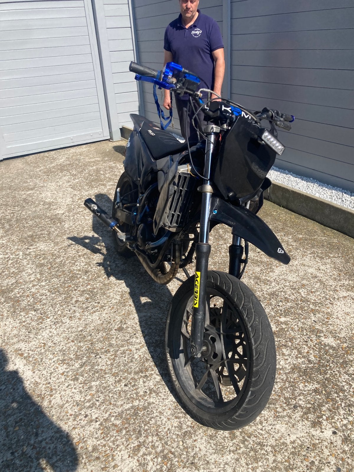 Sherco te ruil/te koop, Fietsen en Brommers, 6 versnellingen, Ophalen of Verzenden, 80 cc, Klasse B (45 km/u)
