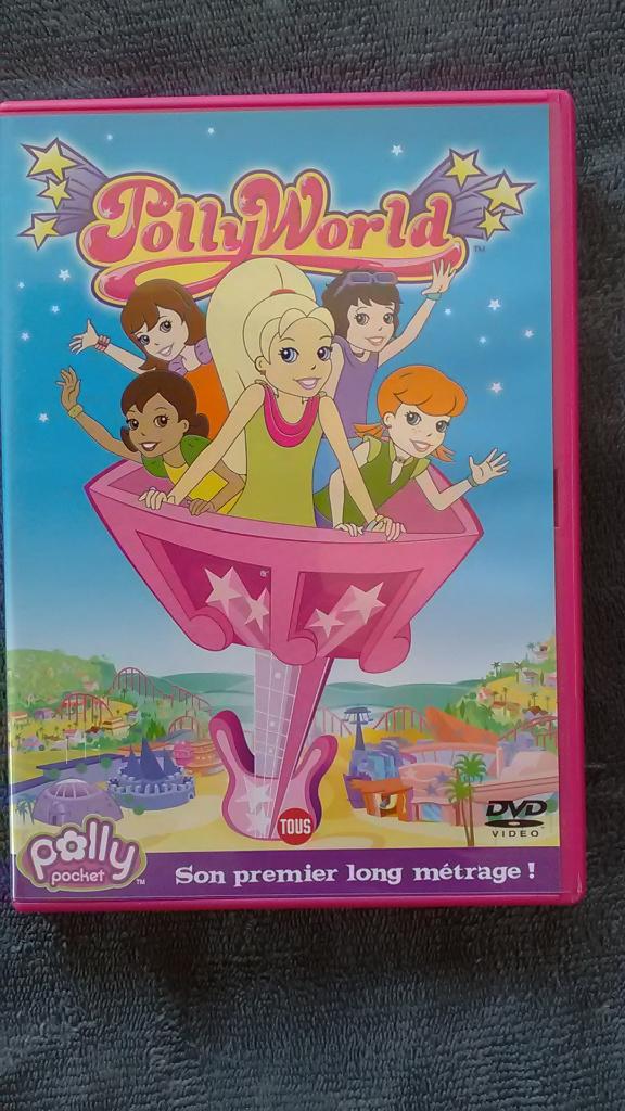 DVD „Polly World - Polly Pocket - Haar eerste speelfilm”, Cd's en Dvd's, Dvd's | Tekenfilms en Animatie, Zo goed als nieuw, Overige soorten