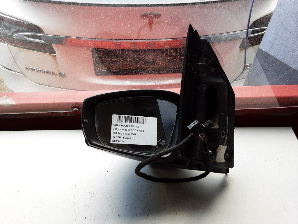 RETROVISEUR EXTERIEUR GAUCHE Polo V (6R) (F066RO857933), Volkswagen, Volkswagen AG, Utilisé, Kundenbetreuung@volkswagen.de
