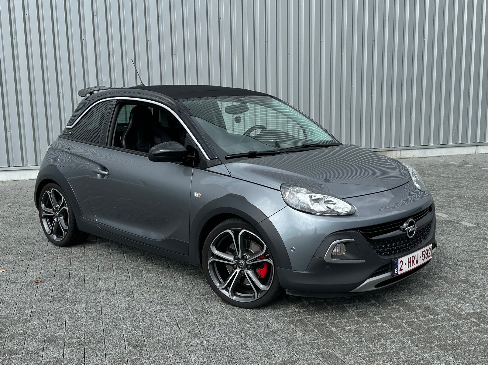 Opel Adam S Rocks (cabrio) NIEUWSTAAT, Argent ou Gris, 139 g/km, Noir, Particulier