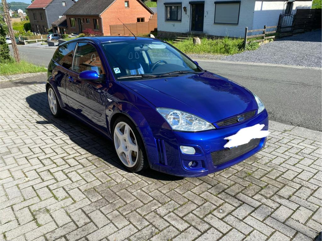 Ford Focus RS MK1, Auto's, Ford, Particulier, Focus, ABS, Benzine, Stadsauto, 3 deurs, Handgeschakeld, Blauw, Voorwielaandrijving