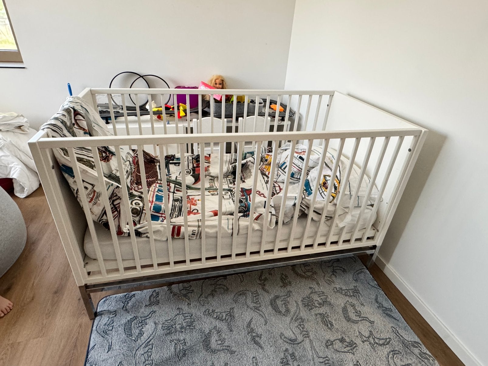 Kinderbed QUAX 140x70, Kinderen en Baby's, Ophalen, Zo goed als nieuw, Matras