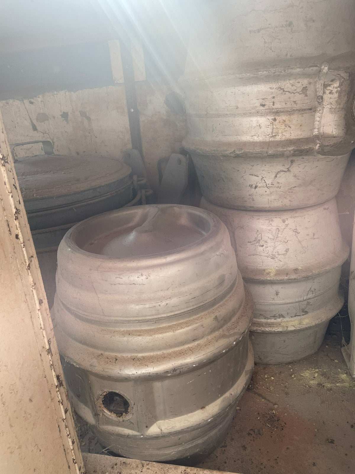 Biervaten, Ophalen, Gebruikt