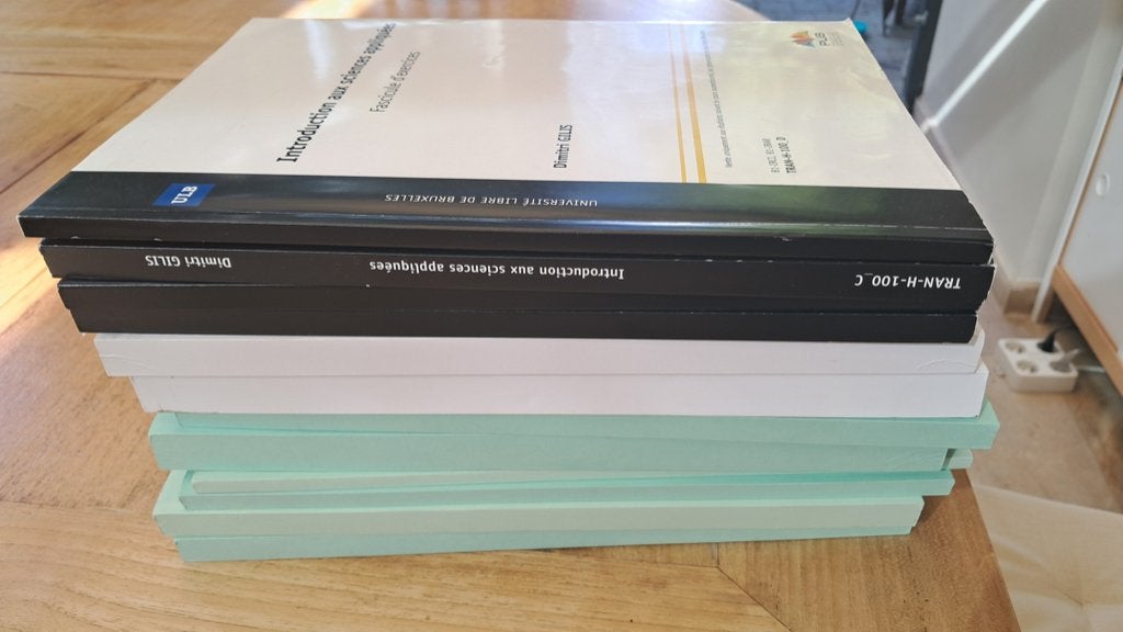 A vendre : 12 sillabi Polytechnique ULB (1ère année), Livres, Livres d'étude & Cours, Enlèvement, Comme neuf, Enseignement supérieur