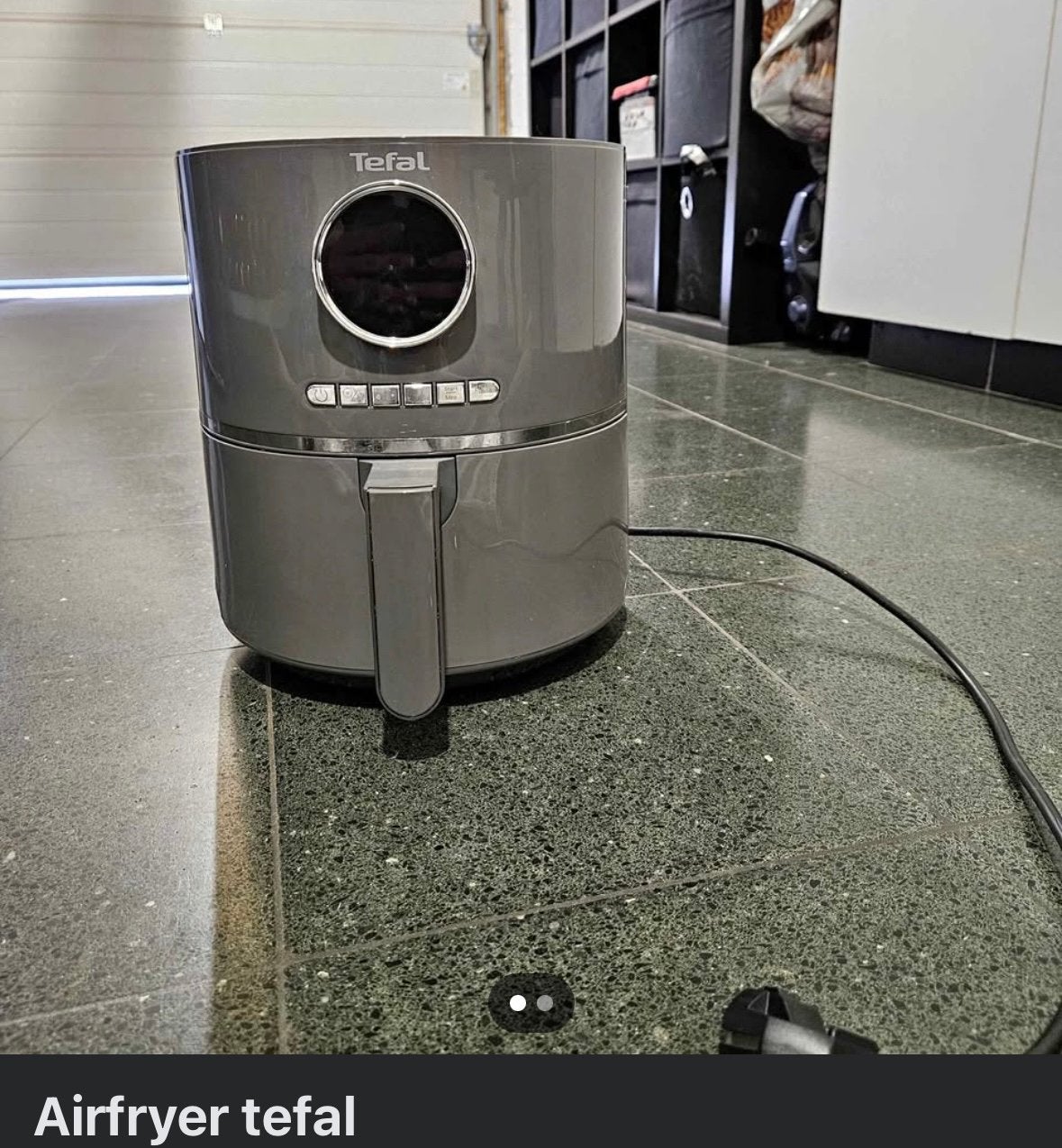 Airfryer tefal verkoop wegens dubbel, Elektronische apparatuur, Airfryers, Ophalen, Zo goed als nieuw, Airfryer