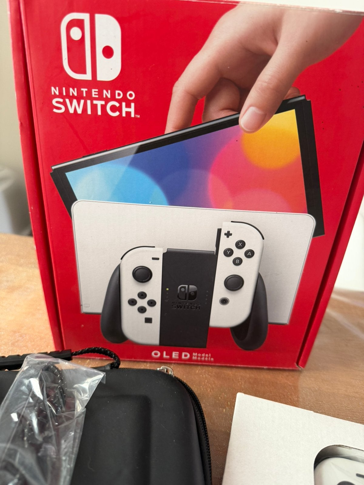Nintendo Switch OLED Blanche – État impeccable – Complète, Ophalen, Zo goed als nieuw, Switch OLED