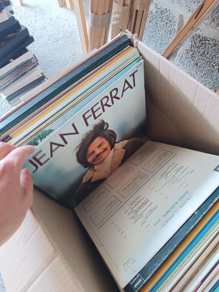 Gros lot 20 vinyles, Enlèvement, Utilisé, LP, Country