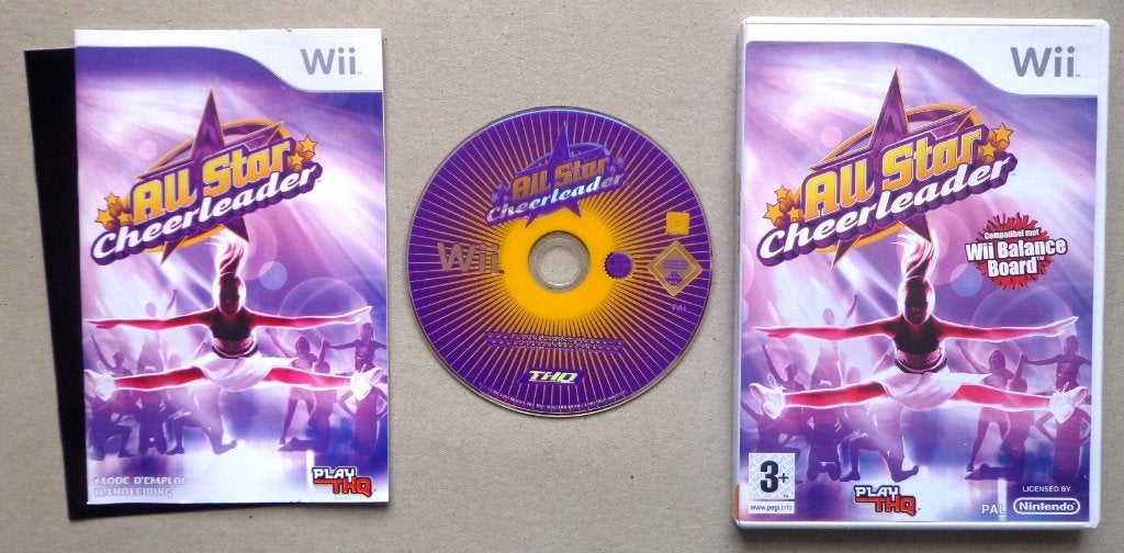 All Star Cheerleader voor de Nintendo Wii Compleet, Ophalen of Verzenden, Zo goed als nieuw