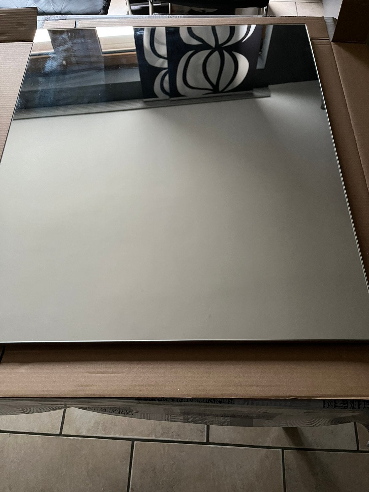Miroir de salle de bain neuf 60 cm sur 70 cm, Enlèvement, Neuf