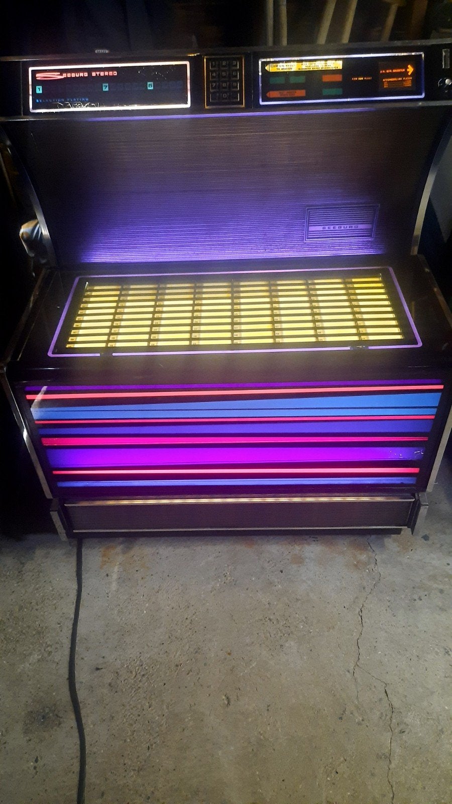 Jukebox Seeburg originele staat, Ophalen, Gebruikt, Seeburg