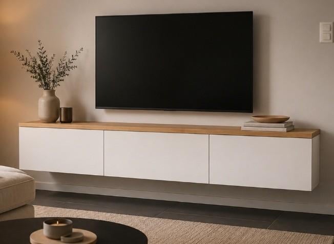 Le meuble TV est composé d'IKEA, Enlèvement