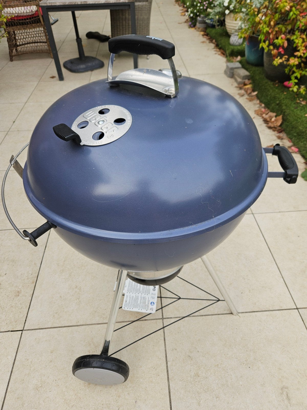 weber bbq houtskool, Ophalen, Zo goed als nieuw, Weber, Met accessoires