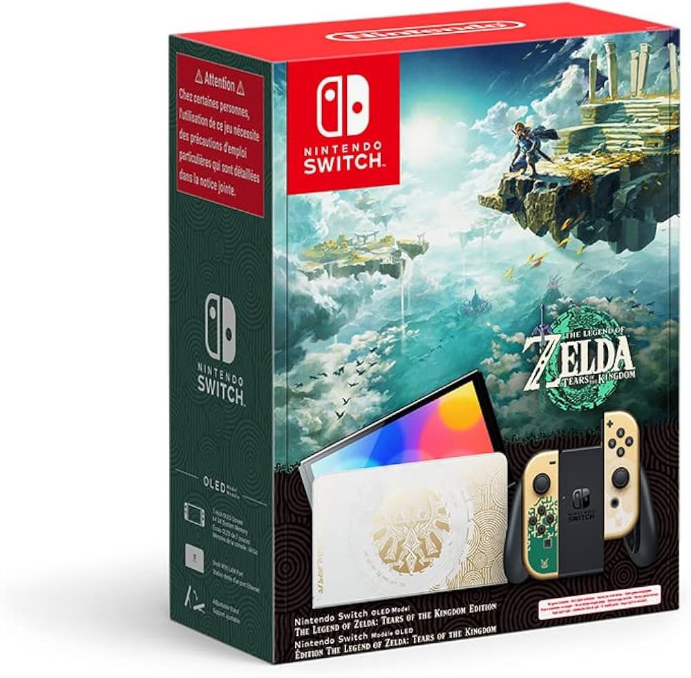 Nintendo Switch OLED Zelda, Enlèvement, Comme neuf, Switch OLED