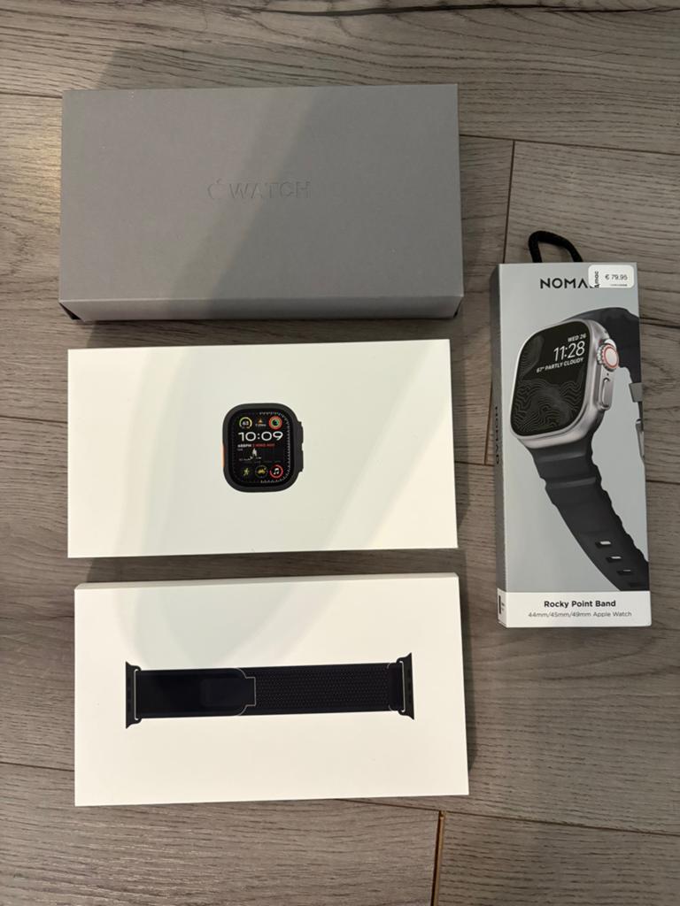 Nieuwe apple watch ultra 2 gps + cellular 49mm, Ophalen of Verzenden, Nieuw