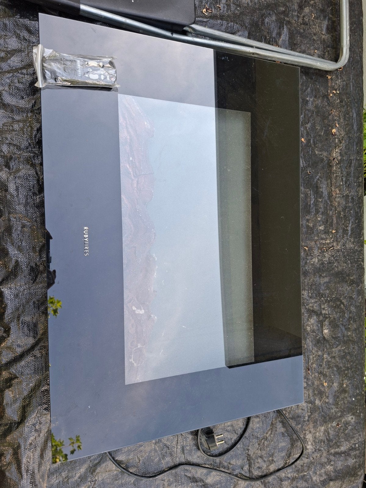 ​Cheminée électrique murale Ruby Fires Varese + télécommande, Enlèvement, Utilisé, Autres marques