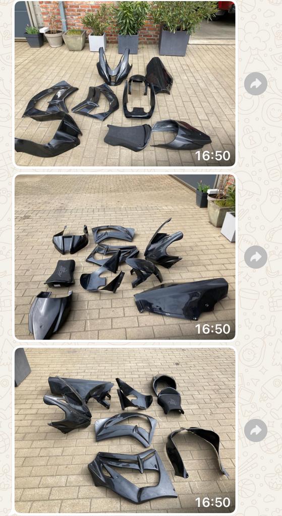 Racekuip en zitje voor Kawasaki Zx 10 bj 16 tem 20, Motoren, Particulier