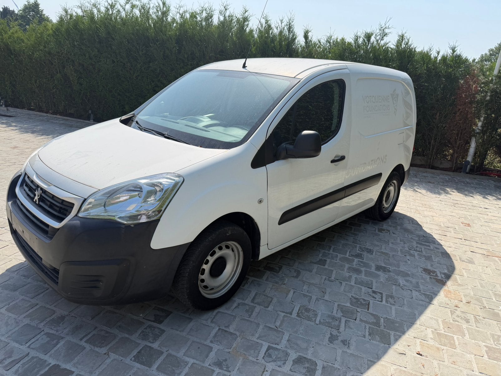 Peugeot partner 2017, Auto's, Stof, Euro 6, 1600 cc, Wit