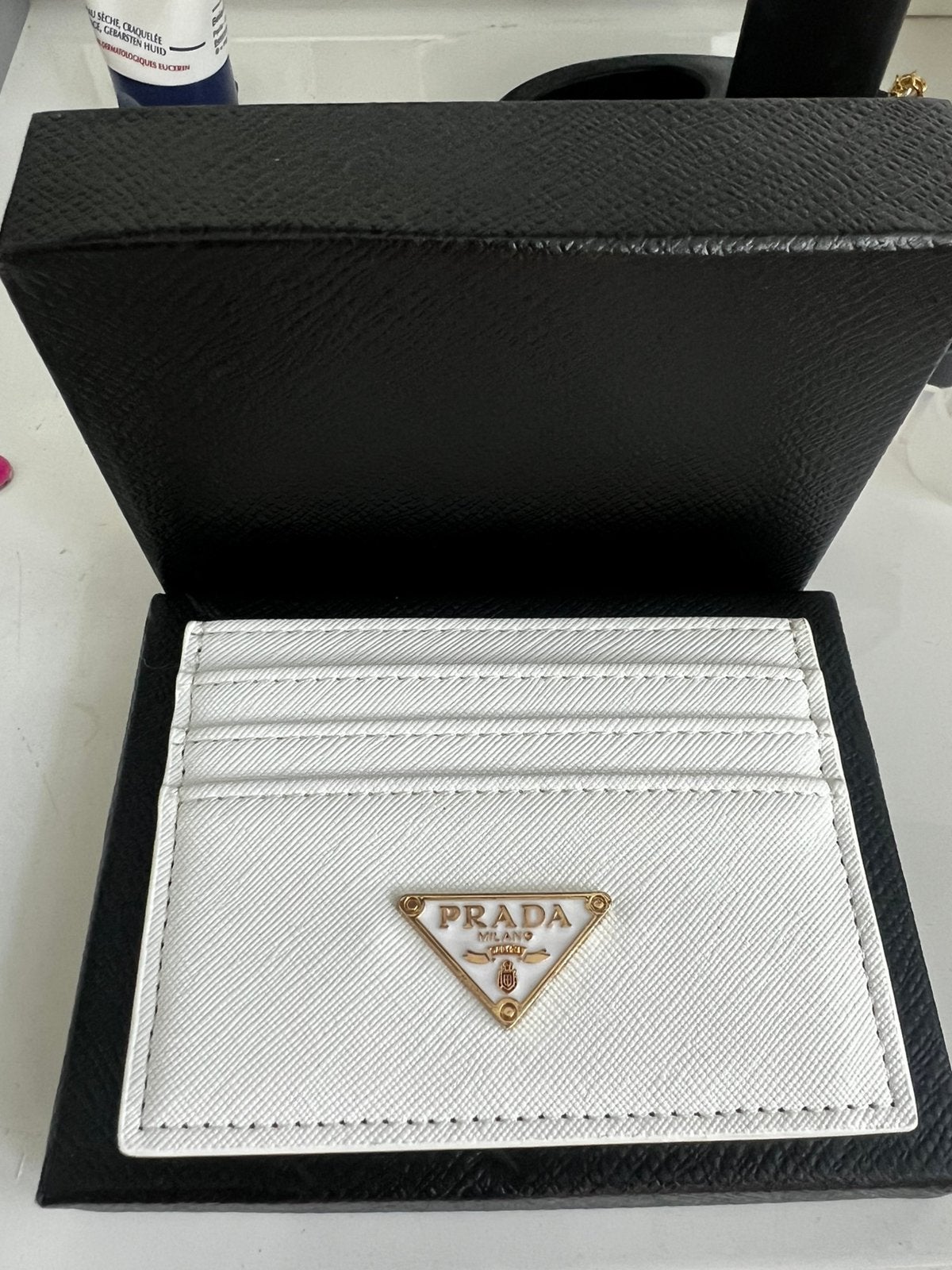 Te koop kaarthouder Prada, Handtassen en Accessoires, Ophalen of Verzenden, Zo goed als nieuw