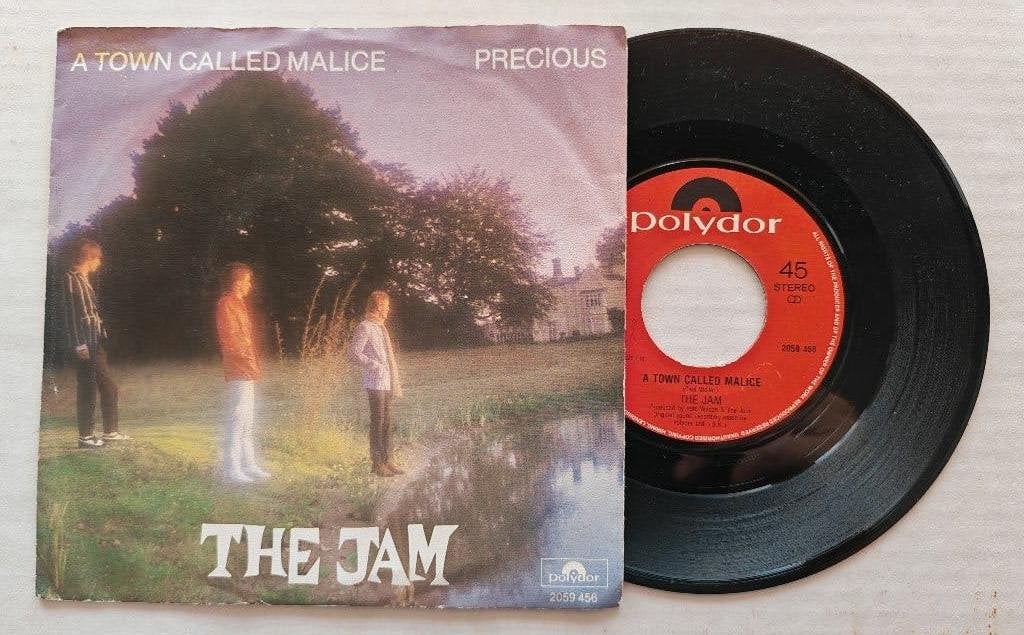 THE JAM - A town called Malice (45t), Ophalen of Verzenden, Zo goed als nieuw, 7 inch, Pop