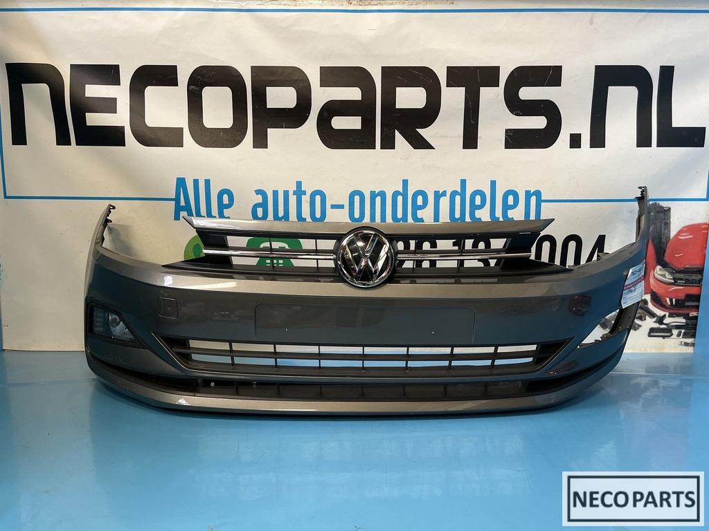 VOLKSWAGEN POLO 2G VOORBUMPER BUMPER ORIGINEEL, Ophalen of Verzenden, Gebruikt, Volkswagen, Spatbord