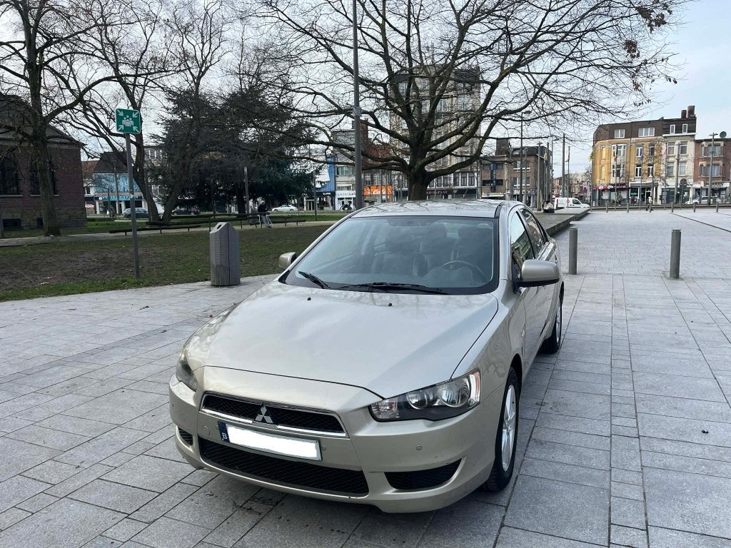 Mitsubishi Lancer 2.0 DI-D 127.000km's met carpass, Autos, Mitsubishi, Cuir, 4 portes, Entreprise, Euro 4