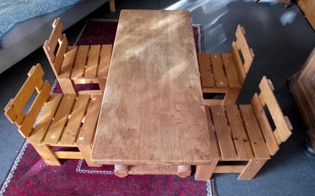 Houten kinderstoelen, Enlèvement, Utilisé