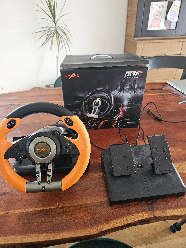 PXN V3 Pro Stuurwiel Xbox Nintendo PlayStation, Ophalen, Zo goed als nieuw