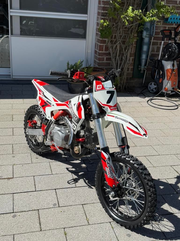 Gepard pitbike 110cc semi-automaat, Fietsen en Brommers, Ophalen, Gebruikt, Pitbike, 110 cc