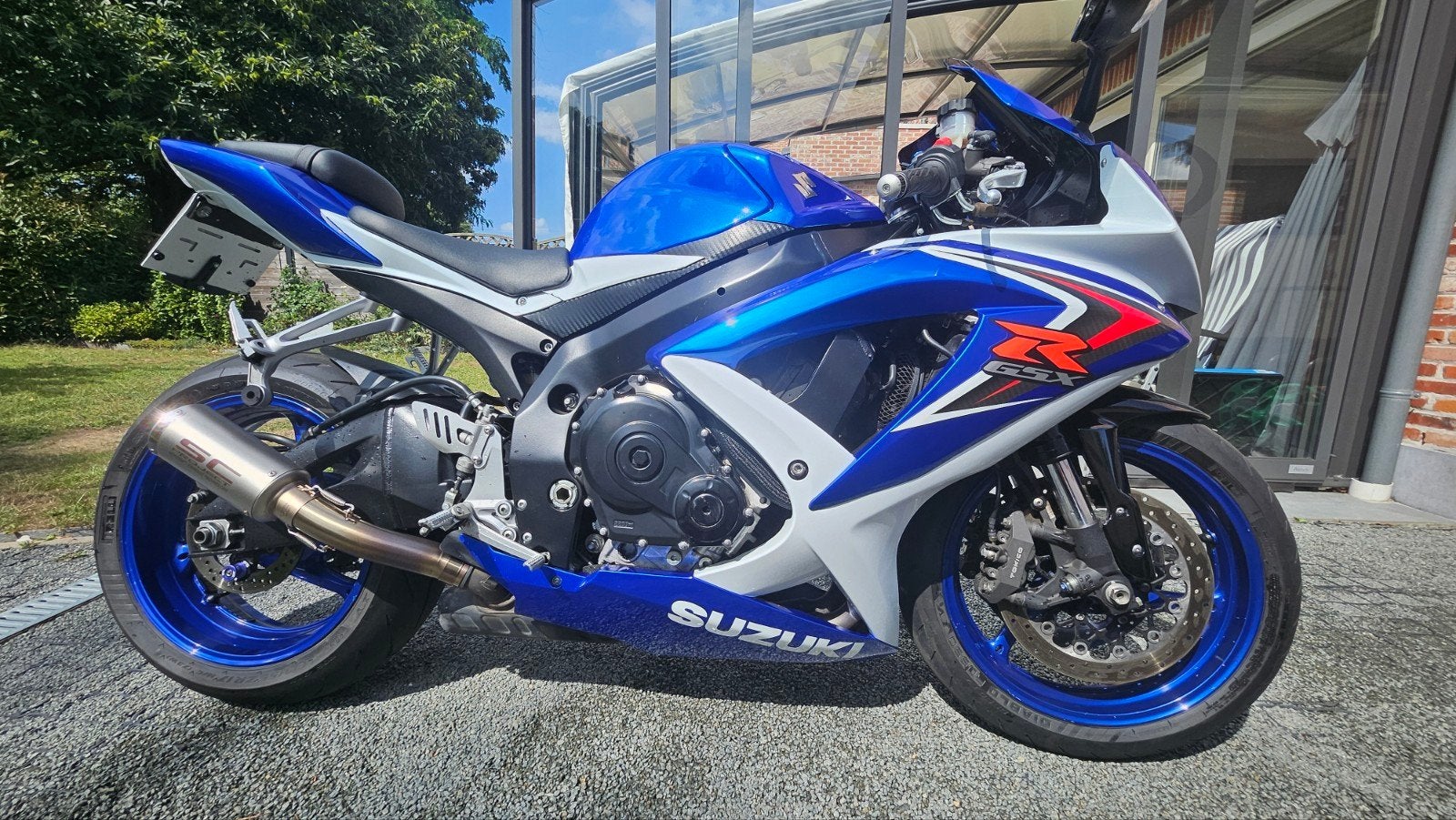 gsxr 750, Motoren, 750 cc, Sportuitlaat, 4 cilinders, Motorrijbewijs A