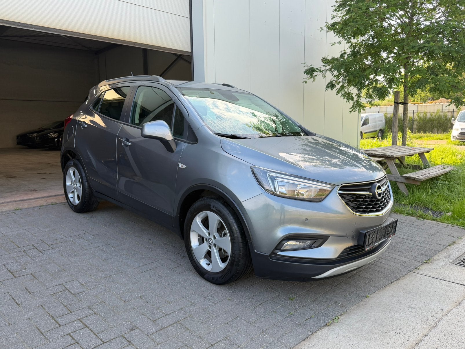 * VERKOCHT *    Opel Mokka X 1.4i *Automaat * 30.000km*, Autos, Opel, Argent ou Gris, Achat, Euro 6, Noir