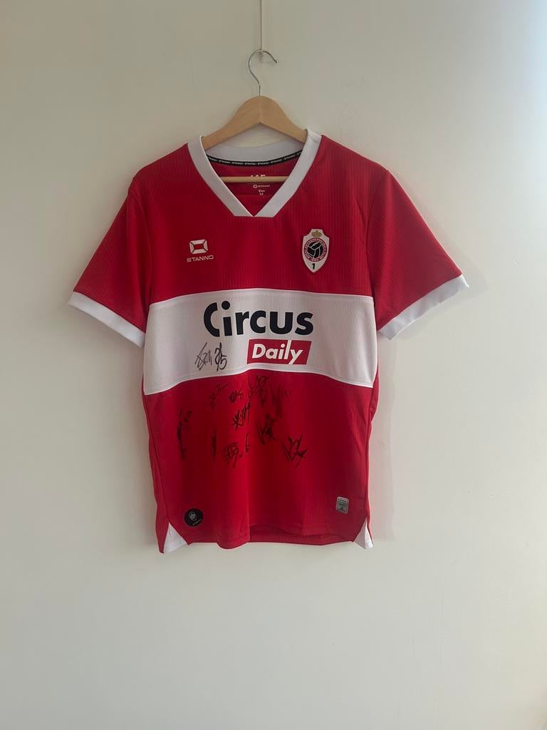 Sqaud signed shirt van Antwerp met certificaat, Ophalen of Verzenden, Zo goed als nieuw, Shirt