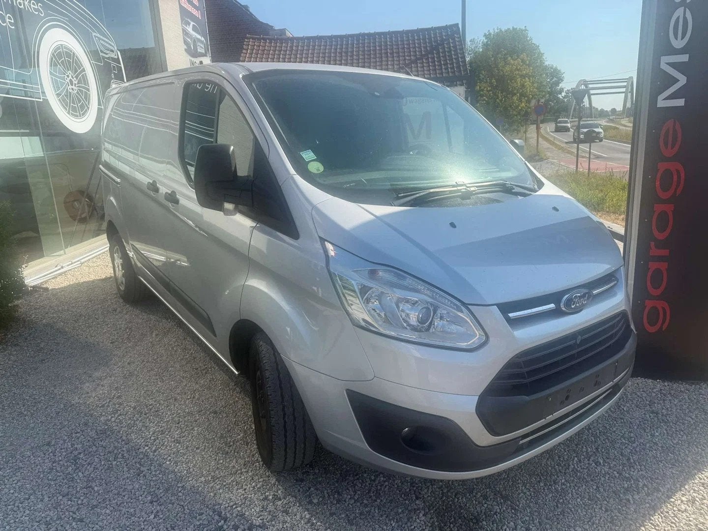 Ford Transit Custom 2.0 TDCi L1H1 Ambiente (bj 2017), Auto's, Bestelwagens en Lichte vracht, Stof, Gebruikt, Euro 6, 4 cilinders