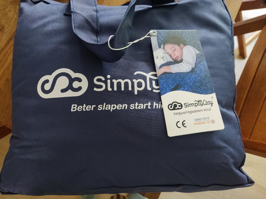 Verzwaringsdeken, Ophalen of Verzenden, Zo goed als nieuw, Eenpersoons, Deken of Dekbed