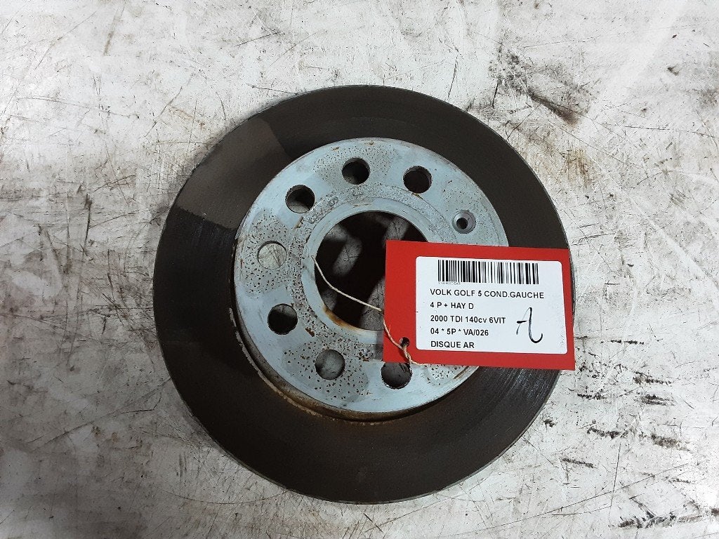 FREIN DISQUE ARRIÈRE Volkswagen Golf V (1K1), Utilisé, Volkswagen