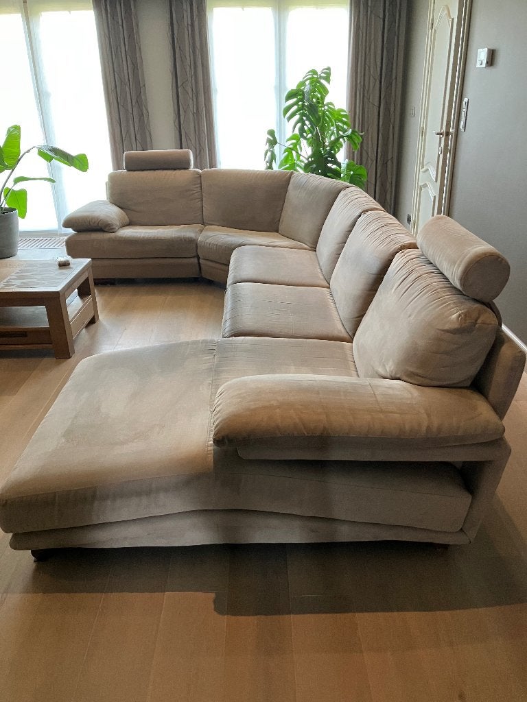 Hoeksalon GRATIS, Ophalen, Gebruikt, Stof, Landelijk strak