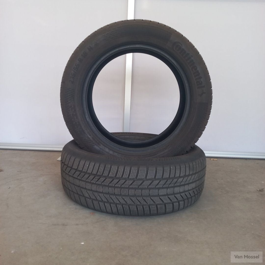 Continental Wintercontinental TS870P 235/55/R18 100H, Auto-onderdelen, Banden en Velgen, 18 inch, Gebruikt, -, -