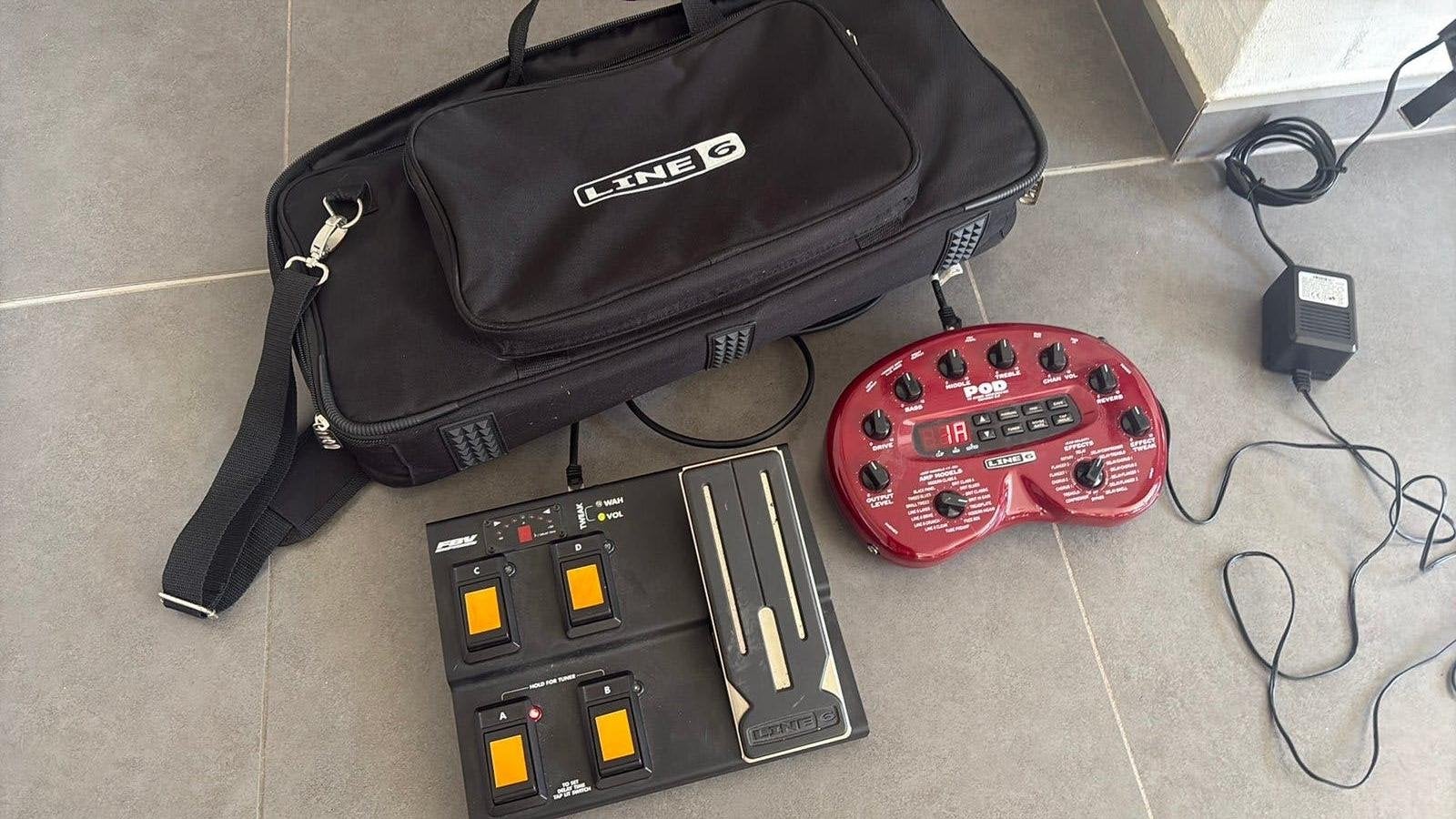 Line 6 POD 2.0 & FBV controller & Gigbag, Muziek en Instrumenten, Ophalen of Verzenden, Zo goed als nieuw
