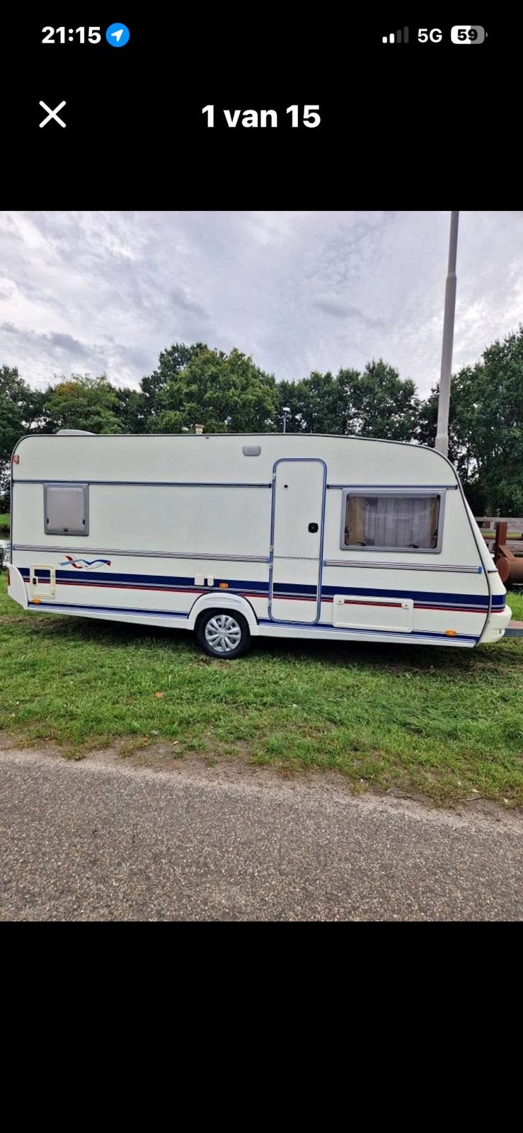 Wilk de luxe 520, Caravans en Kamperen, Bedrijf, Kachel, Wilk