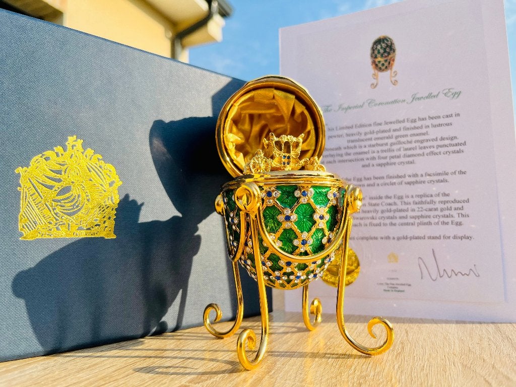 James Bond 007 OCTOPUSSY – Œuf Fabergé – Swarovski – Rare, Enlèvement ou Envoi, Film
