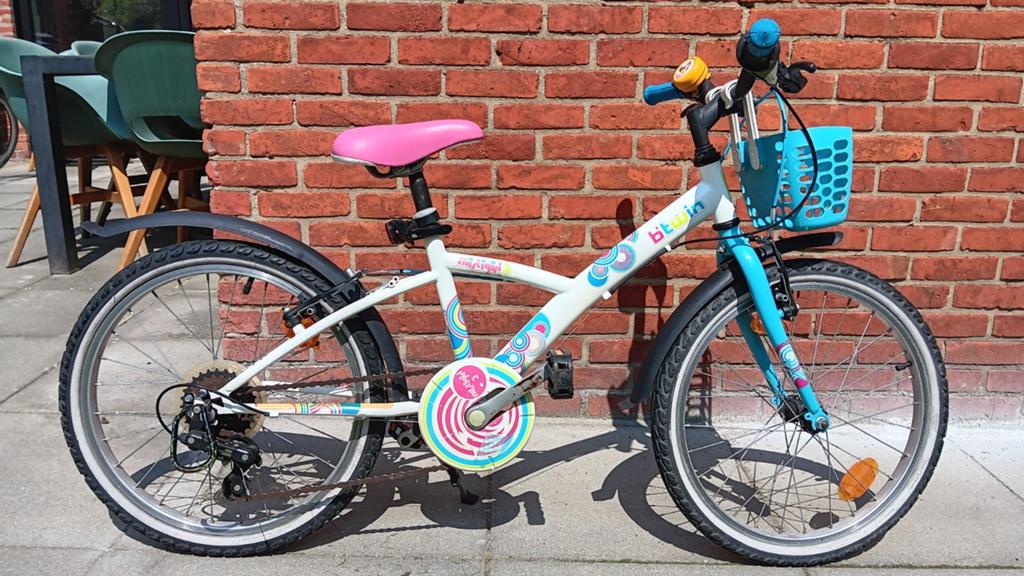 Kinderfiets 20 inch, Fietsen en Brommers, Ophalen, Gebruikt, Velgrem, Versnellingen