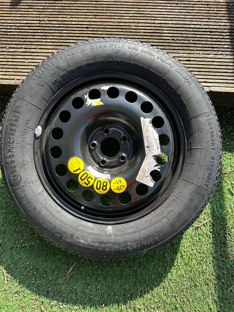 Mercedes Roue de secours galette A1644000002 + A1705840538, Neuf, Pneus et Jantes, Autre, 18 pouces