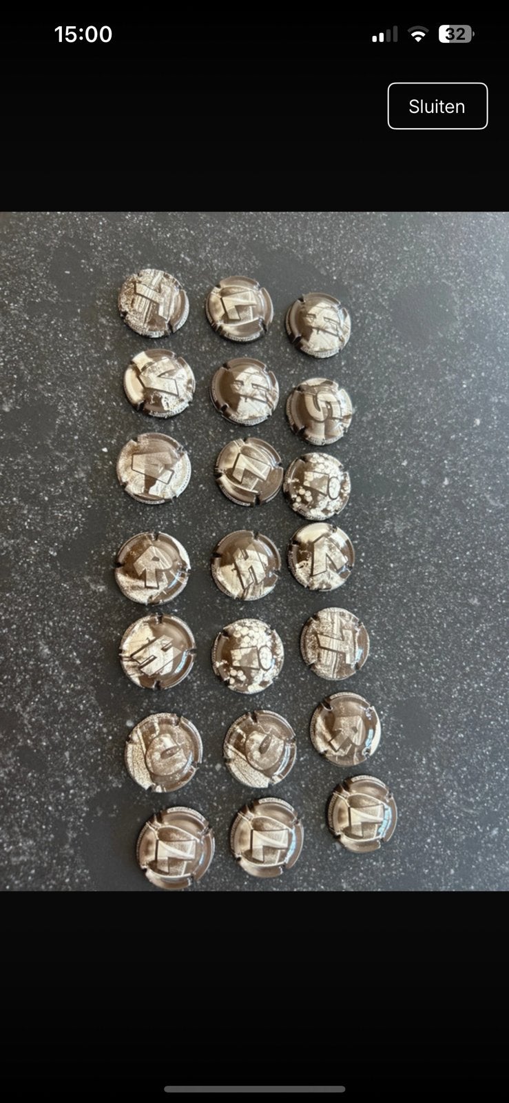 Champagne capsules Gobillard & Fils, Ophalen of Verzenden