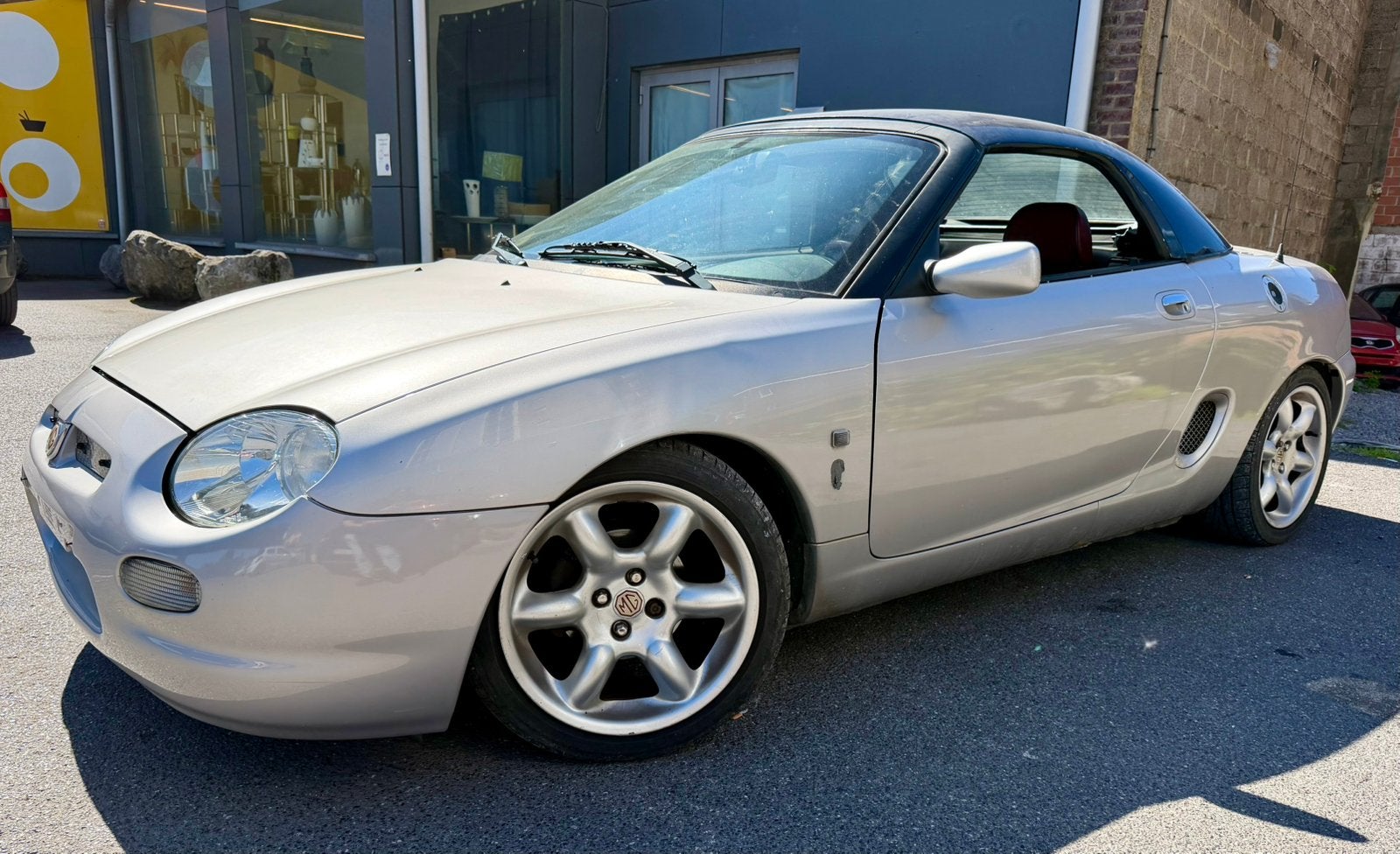 MG F 1.8  (75e anniversaire) Edition Limité, Autos, MG, Cuir, Argent ou Gris, Achat, Boîte manuelle