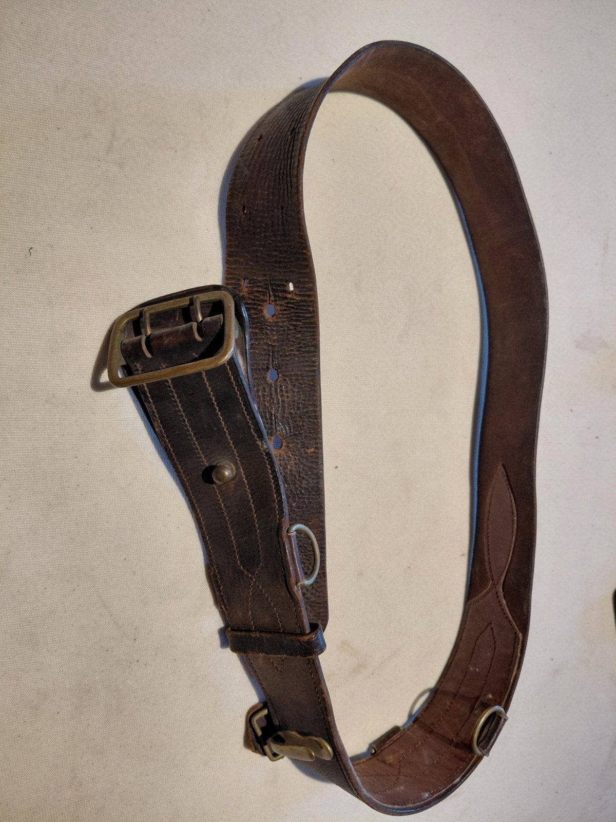 Ceinturon baudrier d'officier US ww2, Collections, Objets militaires | Seconde Guerre mondiale, Enlèvement ou Envoi