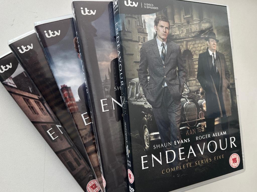 Endeavour - Complete Series 1-5 (Import), Cd's en Dvd's, Vanaf 16 jaar, Ophalen of Verzenden, Gebruikt, Thriller