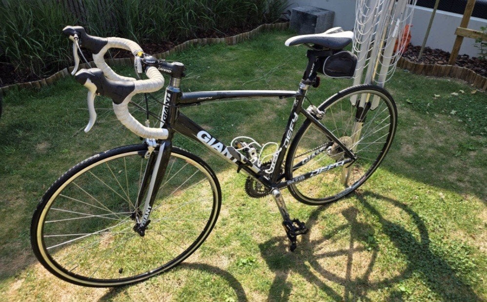 Sportieve Giant Defy Racefiets (Maat M), Fietsen en Brommers, Fietsen | Racefietsen, Ophalen, Aluminium, 28 inch, Giant