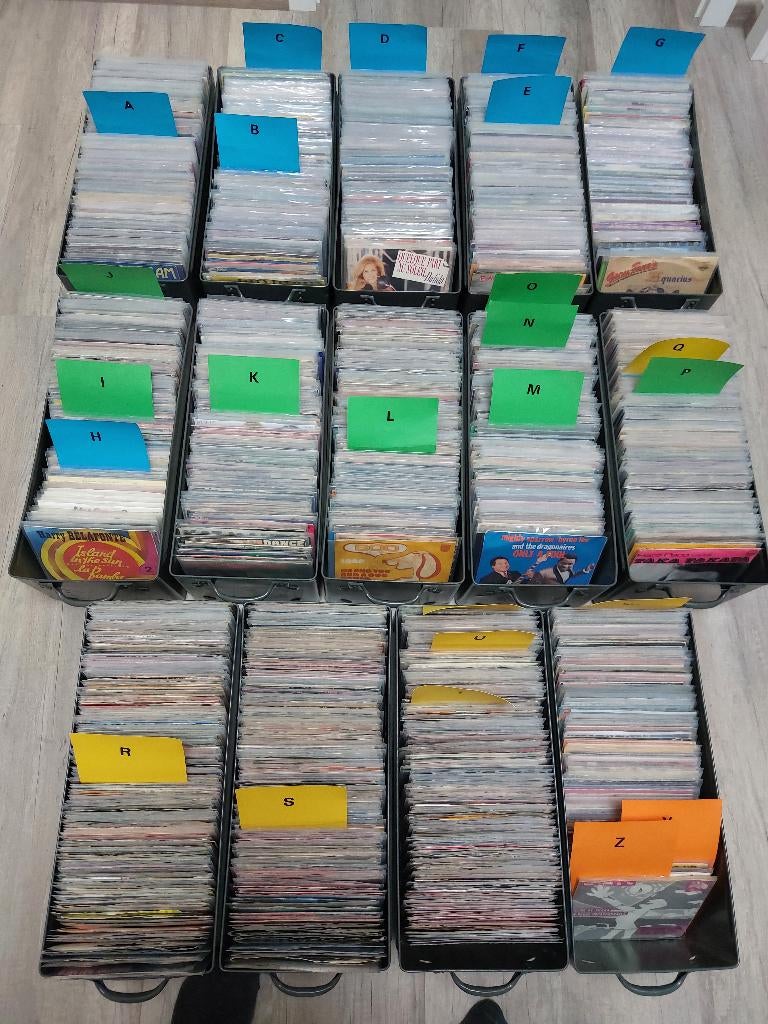 vinyl singles, Ophalen, Gebruikt, Overige genres, 7 inch