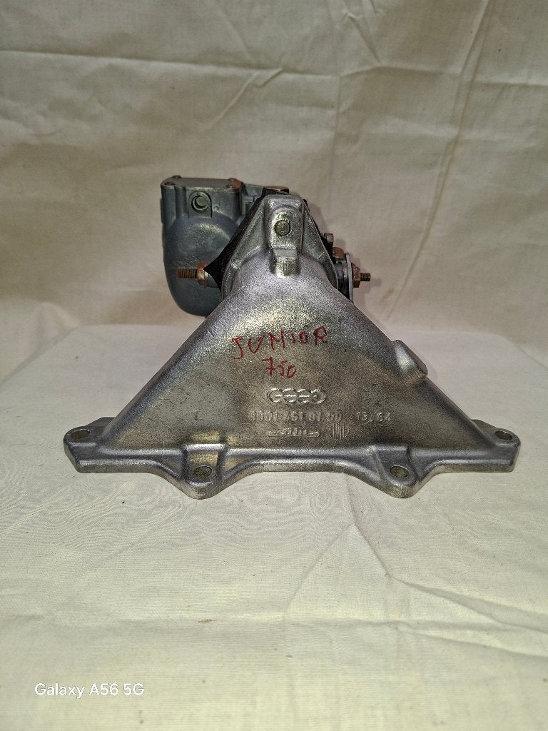 DKW Junior, carburateur + collecteur d'admission, Envoi, Utilisé, Pièces Oldtimer ou Ancêtre